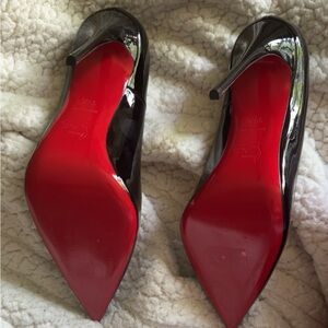 Black Christian Louboutin heels